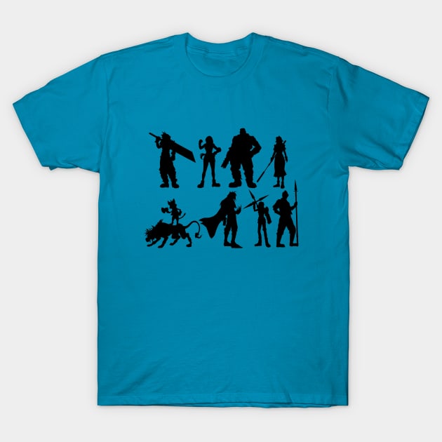 Final Fantasy 7 Party T-Shirt by ghintz